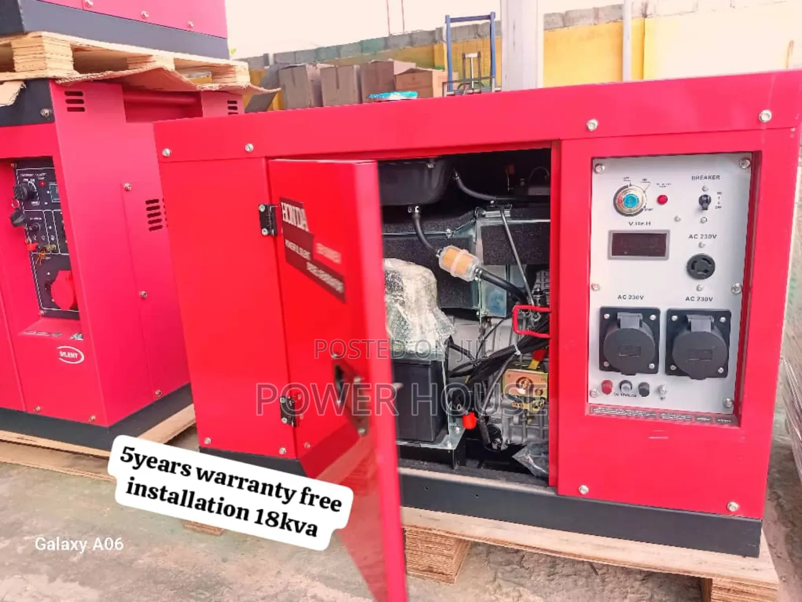 Zone Prime Panel Honda 15kva 16500watts 15kva 16500watts
