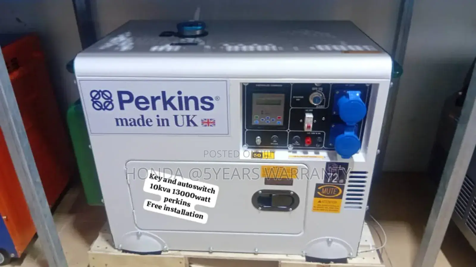 Energize Your Tomorrow With 10kva Perkins Generator 13000w