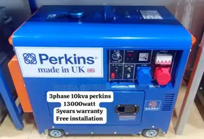 Clean Energy for Life 3phase 10kva 13000watt Perkins 10kva