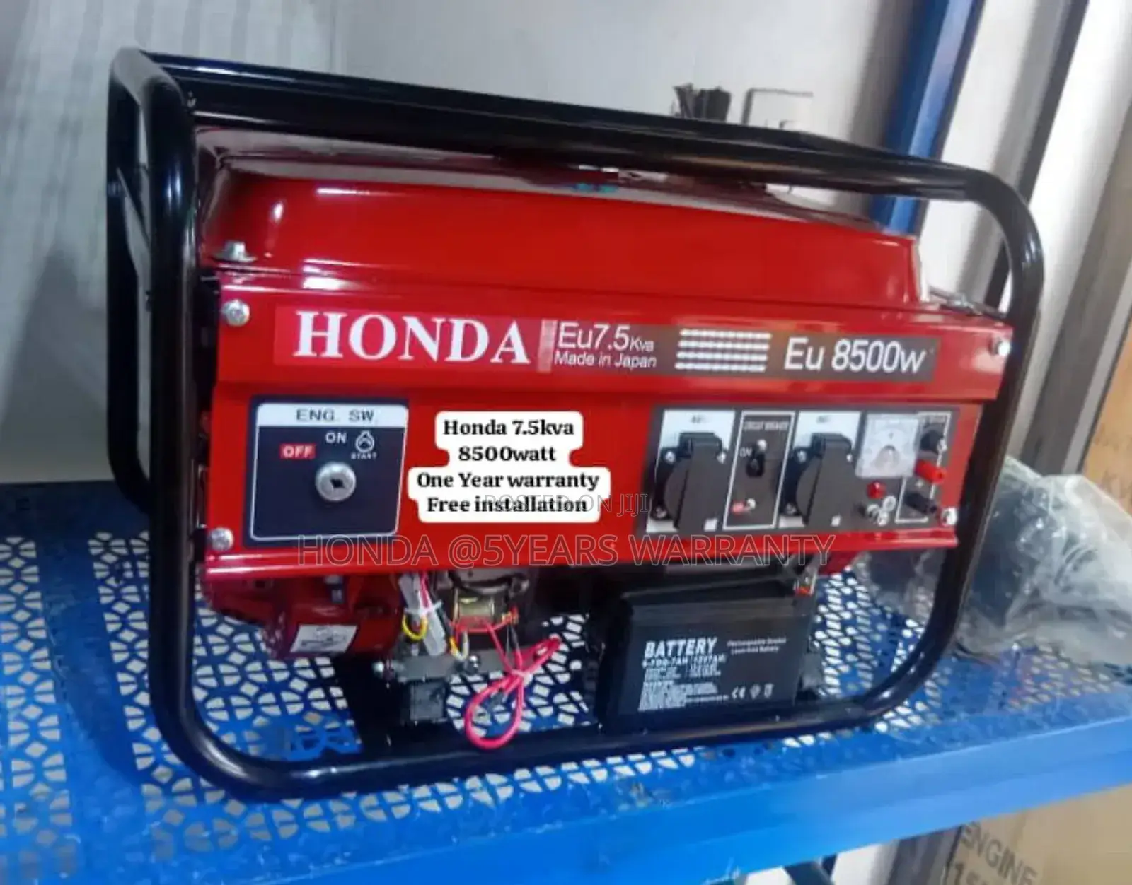 Access Energy From Honda Generator 7.5kva 8500watt Petrol