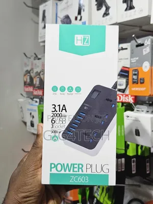 9 In1 Electronic Extension Pocket Socket 3000w Universal