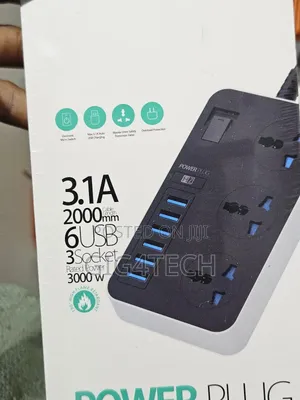 9 In1 Electronic Extension Pocket Socket 3000w Universal