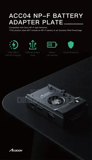 Accsoon Acc04 Np-F Battery Adapter