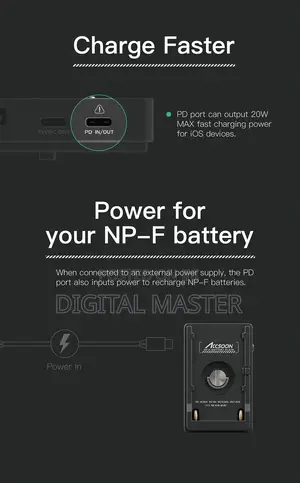 Accsoon Acc04 Np-F Battery Adapter
