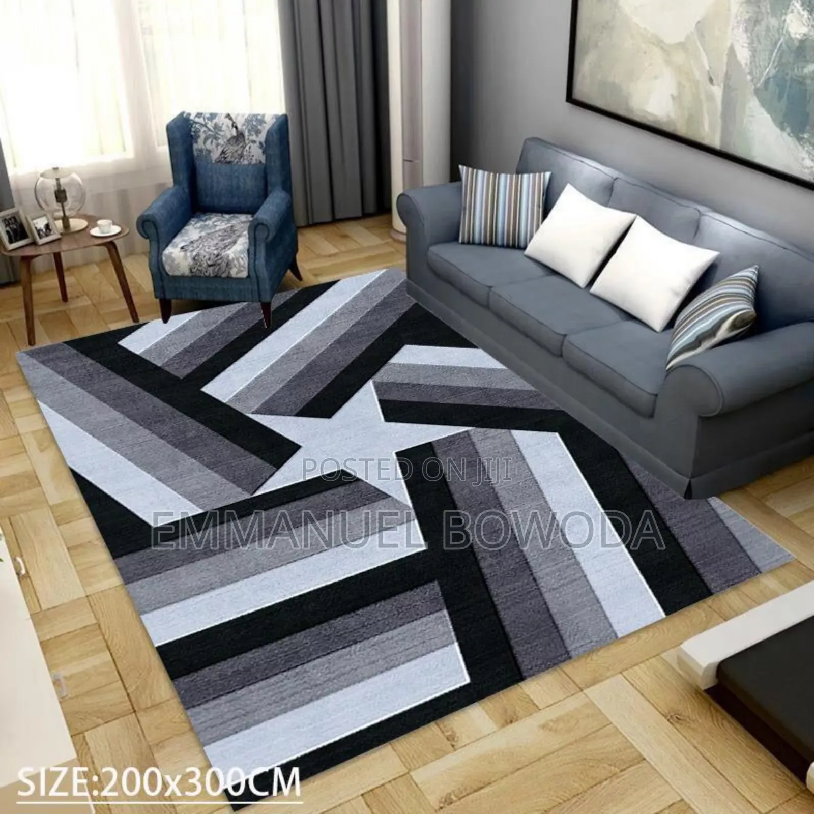 High Quality 3d Centre Carpet