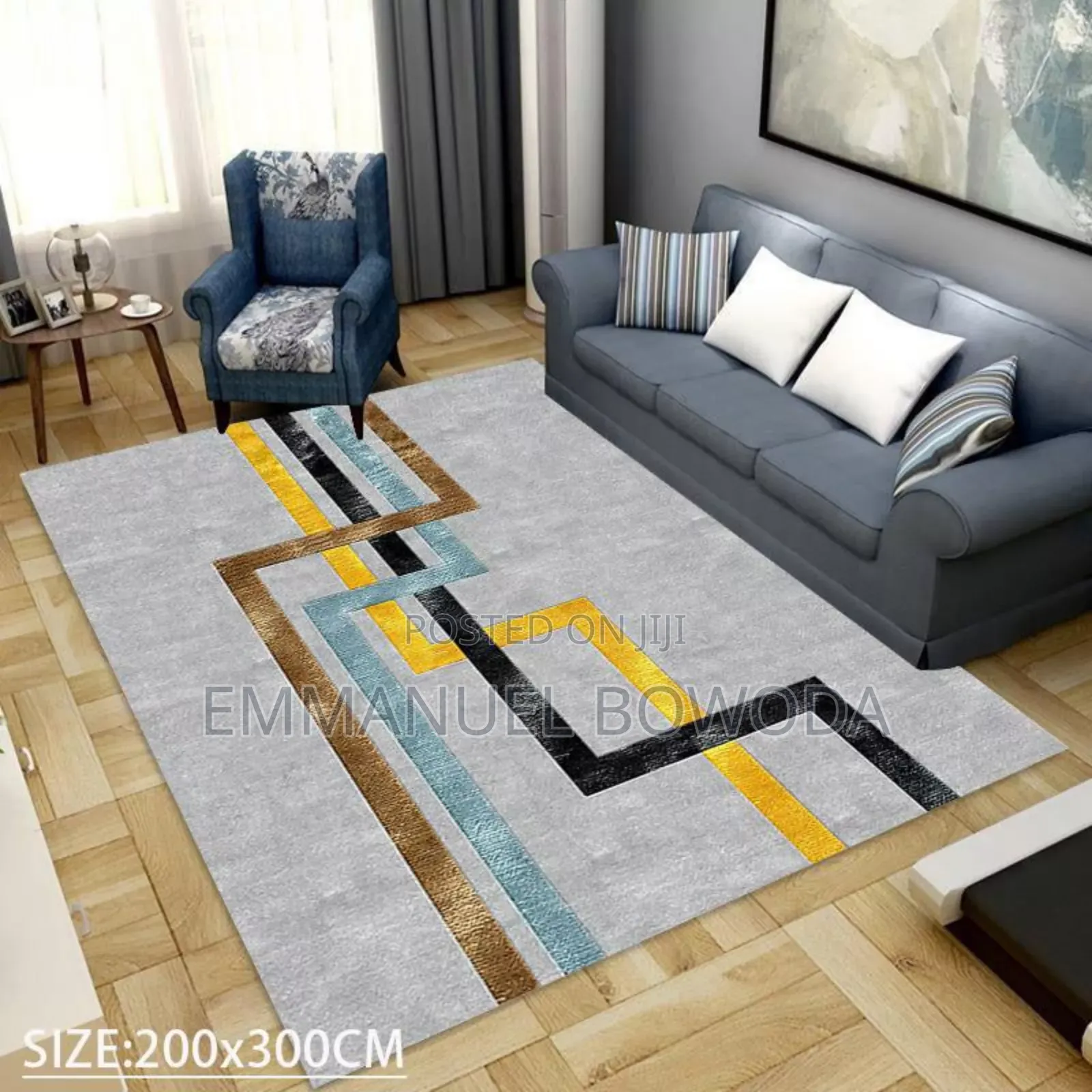 High Quality 3d Centre Carpet