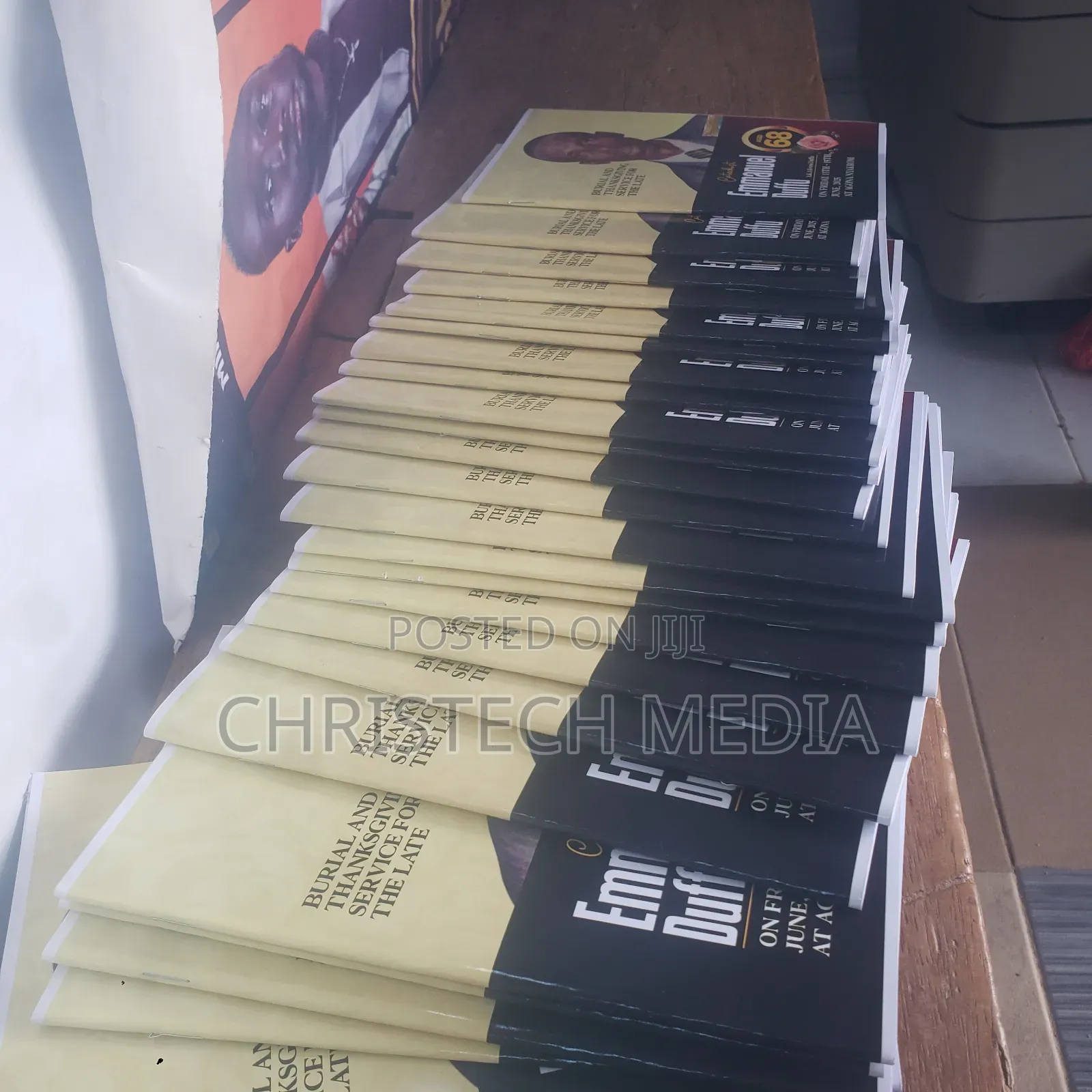 Funeral Brochure and Receipt