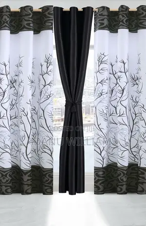 Luxurious 3in1 Curtains Set ( Available in Various Colors)