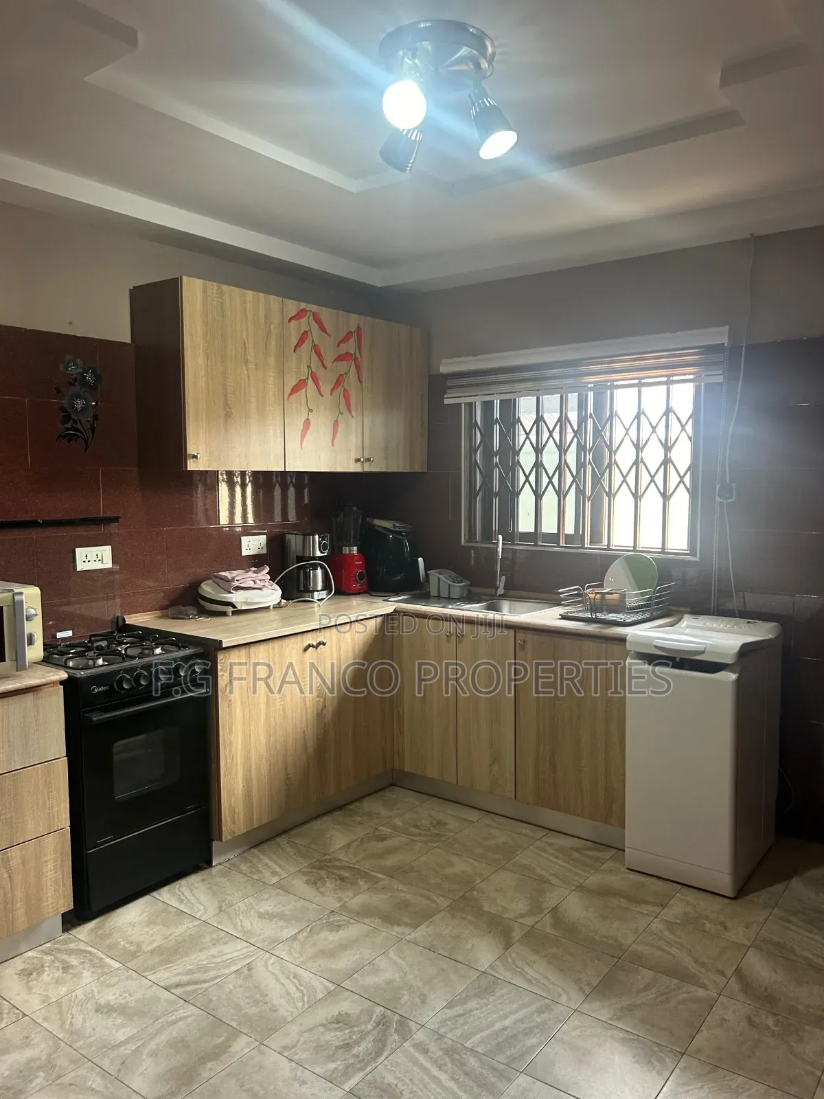 Furnished 2bdrm Apartment in Kg.Franco Properties, Spintex for rent