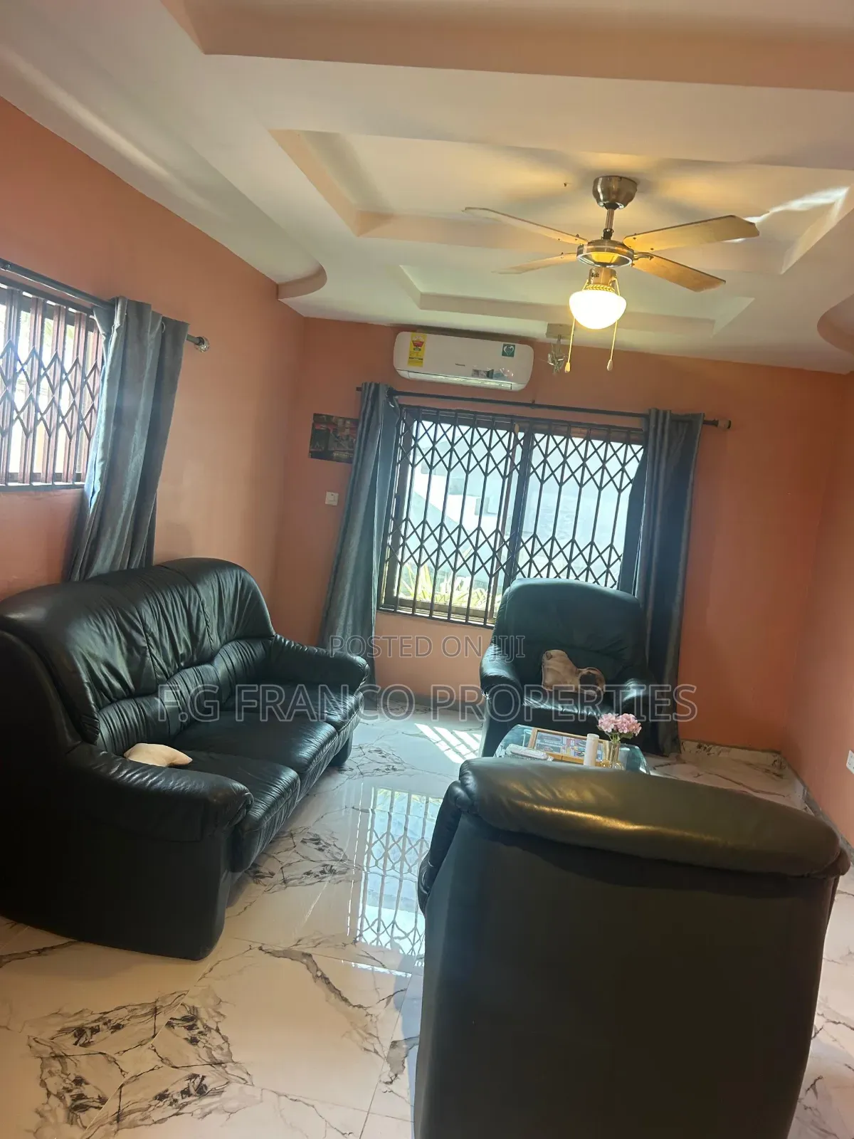 Furnished 2bdrm Apartment in Kg.Franco Properties, Spintex for rent