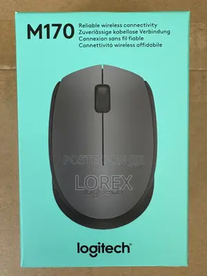 Logitech Wireless Mouse 2.4 GHZ M170 With Battery (Original)