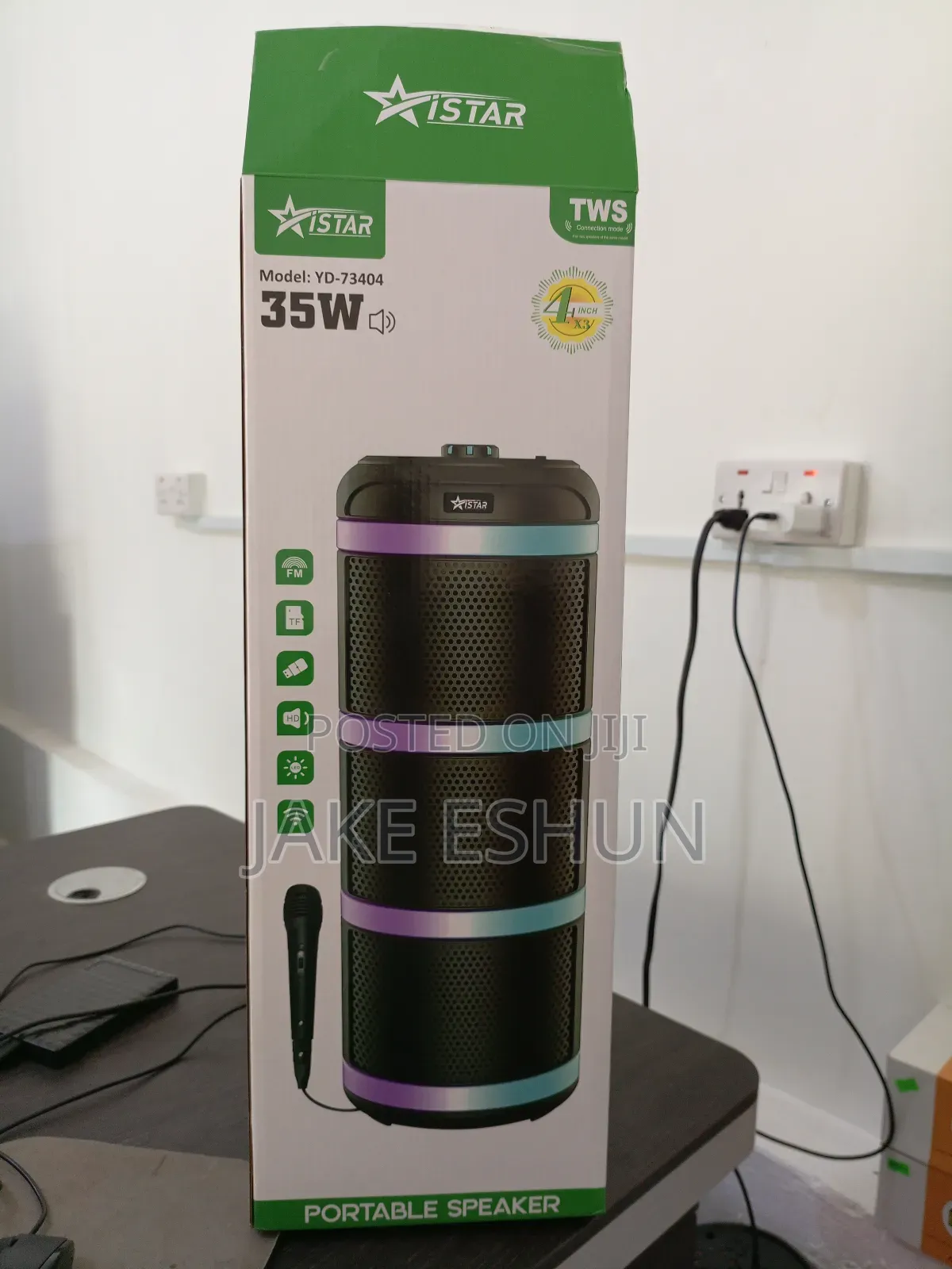 Bluetooth Speaker With Mic