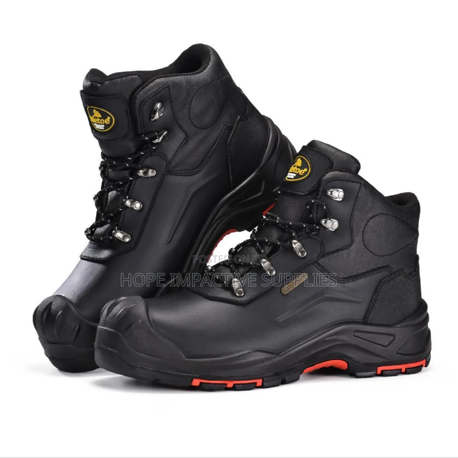 Safetoe Hd Safety Boot. Puncture, Slippery&Water Resistant.