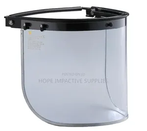 Helmet Mounted Face Shield.