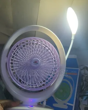Affordable Cute Mini Rechargeable Fan With Light