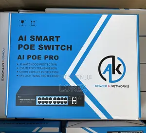 Ak 16port Poe Switch Rackmount 2uplink+1sfp