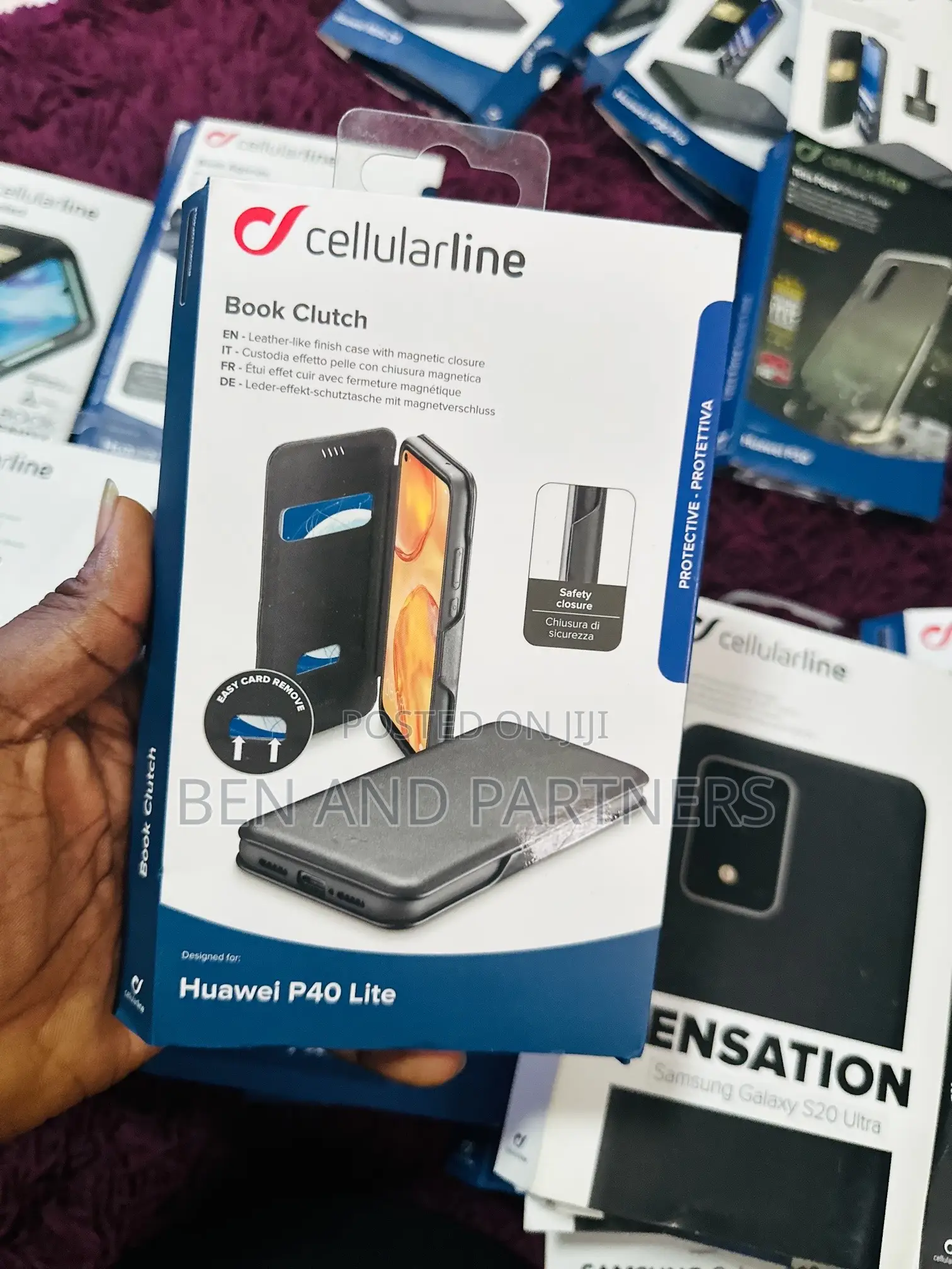 Original Flip Case For Huawei P40 Lite