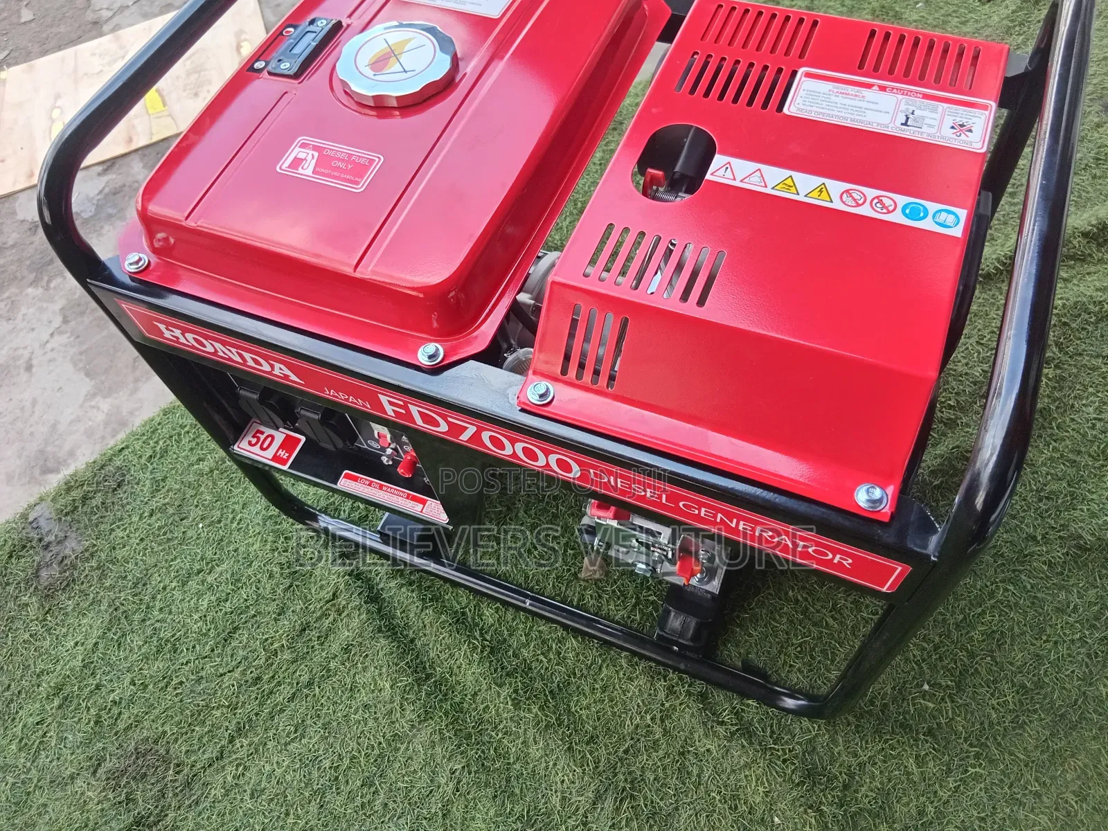 Affordable Diesel 7000w Generator 7.5kva Honda Generator