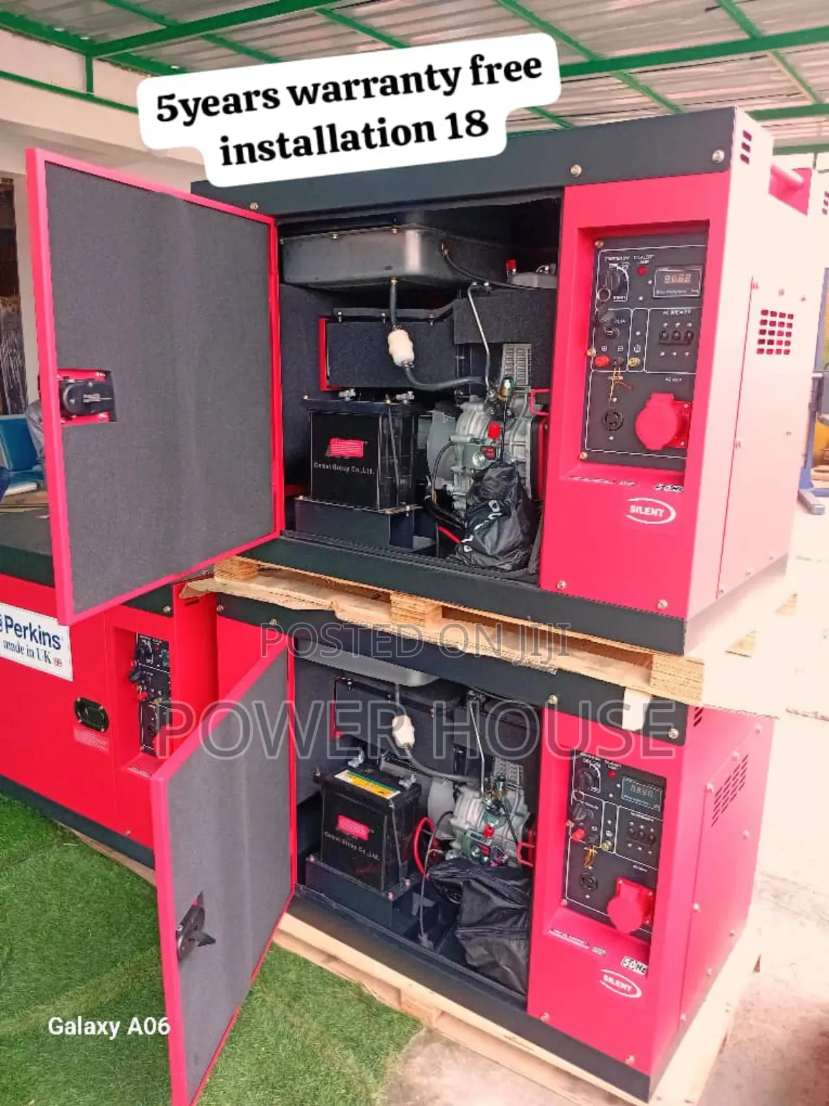 Copper Solara Zone Diesel Generator Perkins 18kva Generator