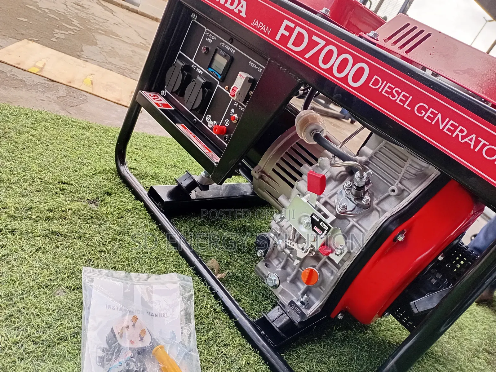 Effortless 7.5kva Honda Generator Diesel Silent Honda