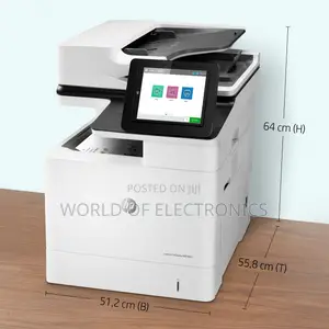 Hp Laserjet Enterprise M636fh All in One Duplex Printer