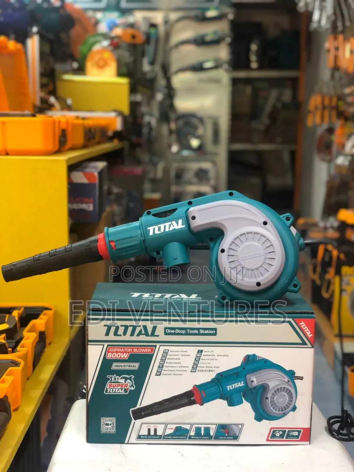 Total 800w Aspirator Blower-Dual Functions-Vacuum and Blower