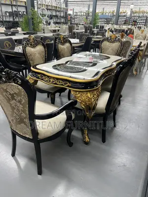 Quality Royal Dining Set(Black Edition)