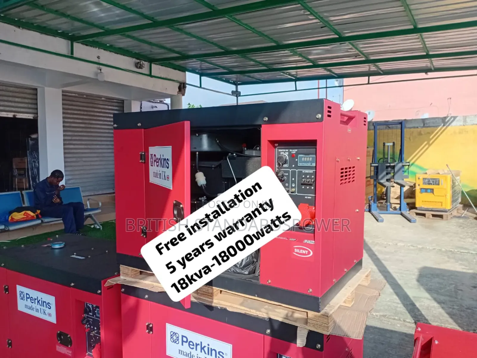 Stable Supply 15kva Silent Diesel Generator