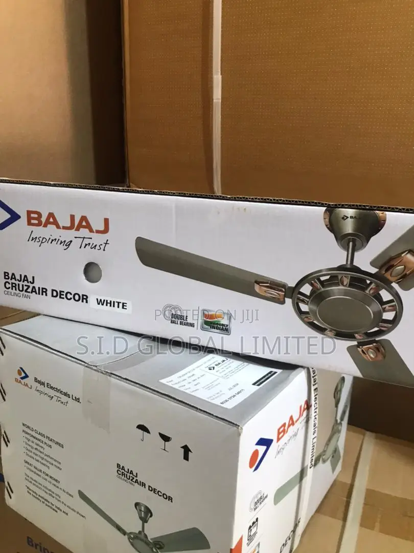 Double Ball Bearing Bajaj Cruzair Ceiling Fan