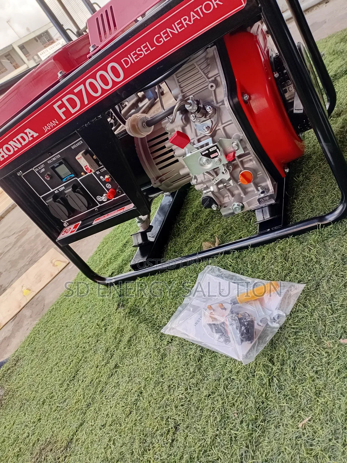 Reputable 7.5kva Honda Generator Diesel Silent Generator