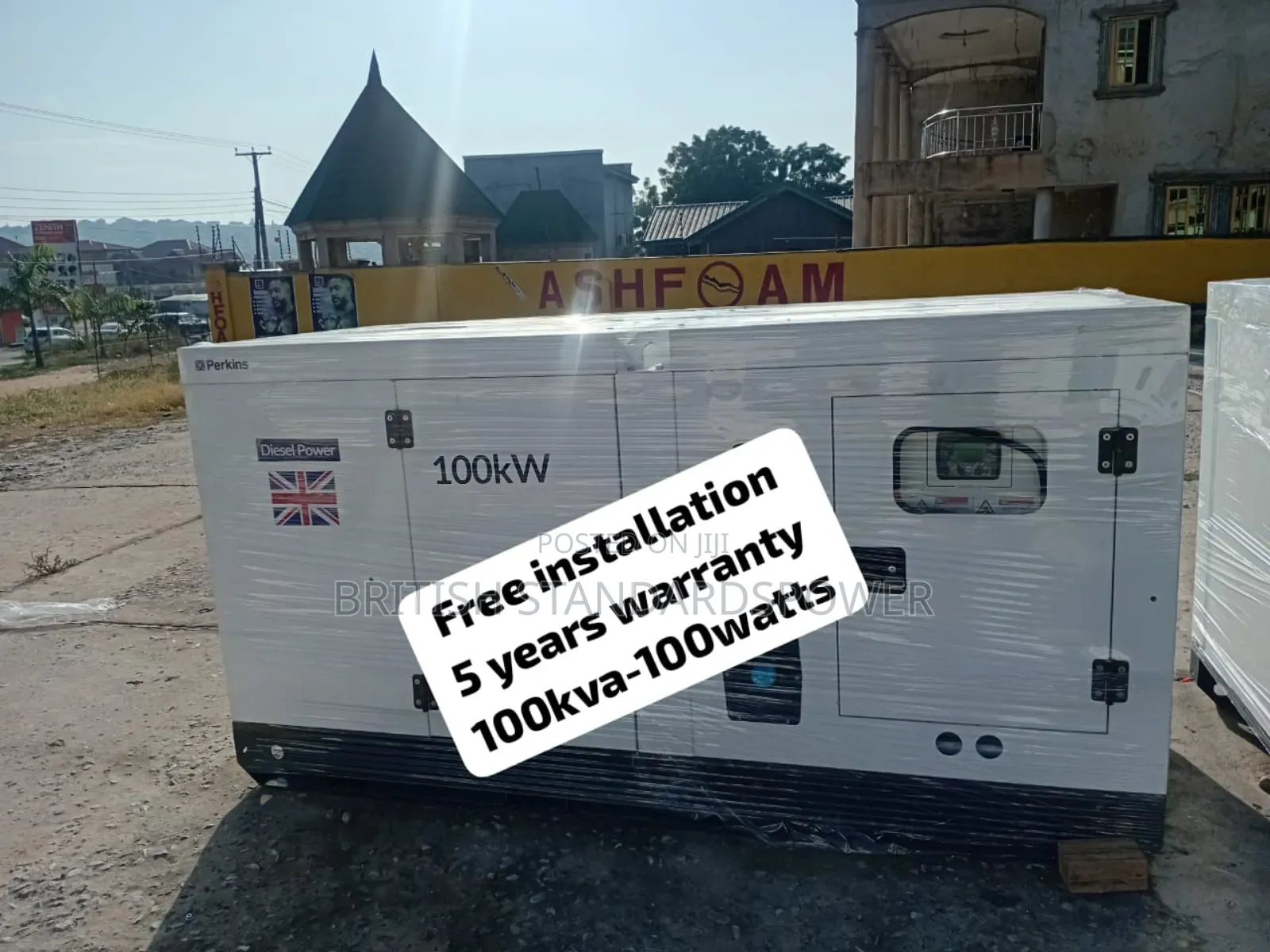 Backup Power Solutions 100kva Silent Diesel Generator