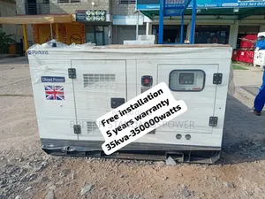 Continuous Operation 35kva Silent Diesel Generator