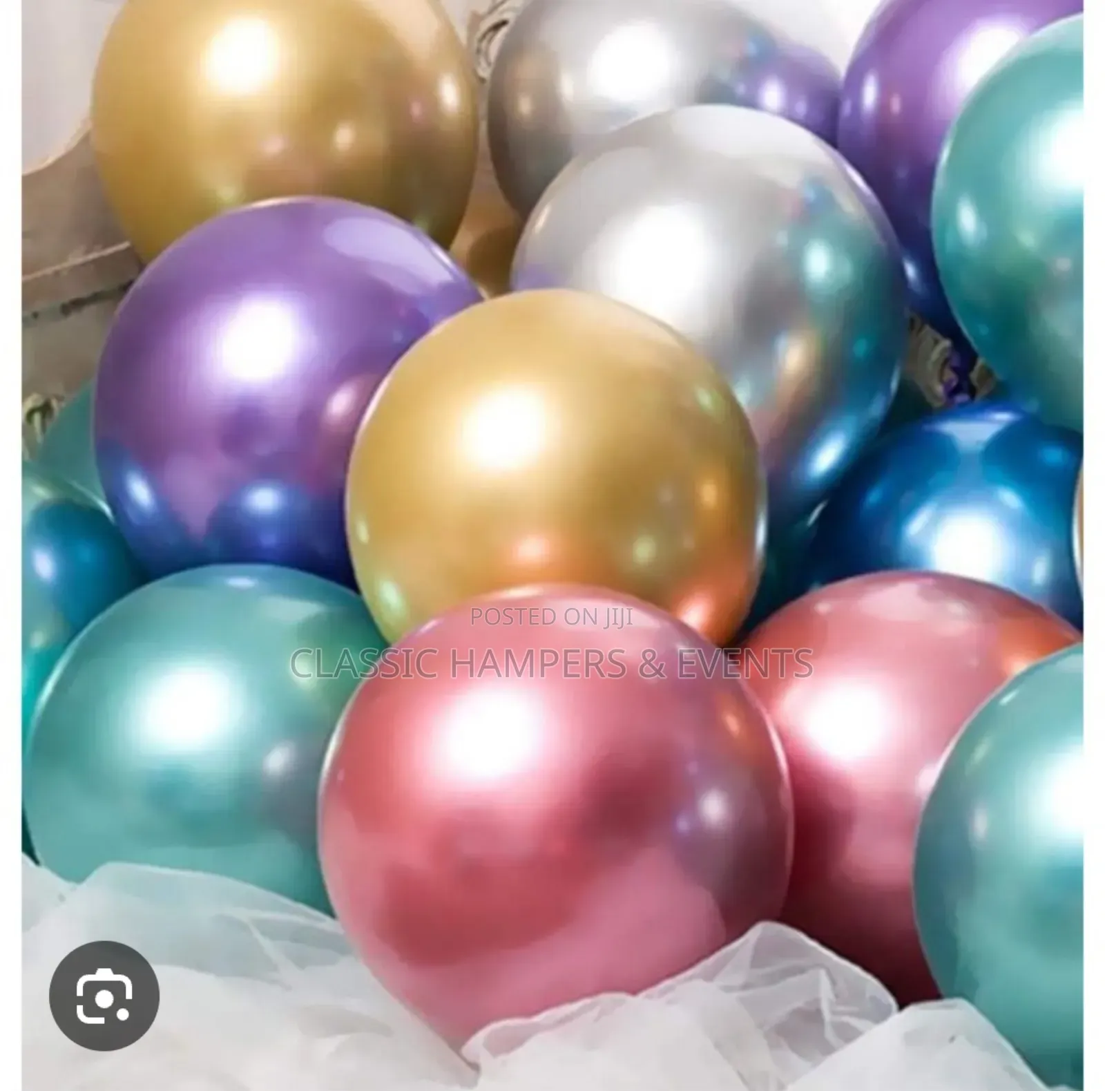Chrome Balloons
