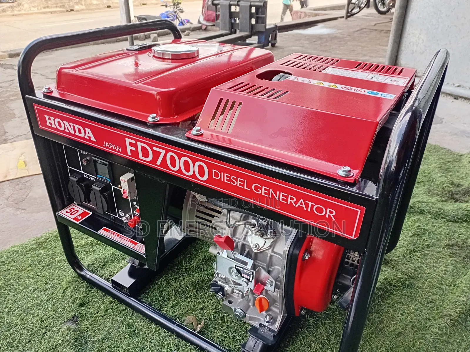 Confident 7.5kva Honda Generator Diesel Generator
