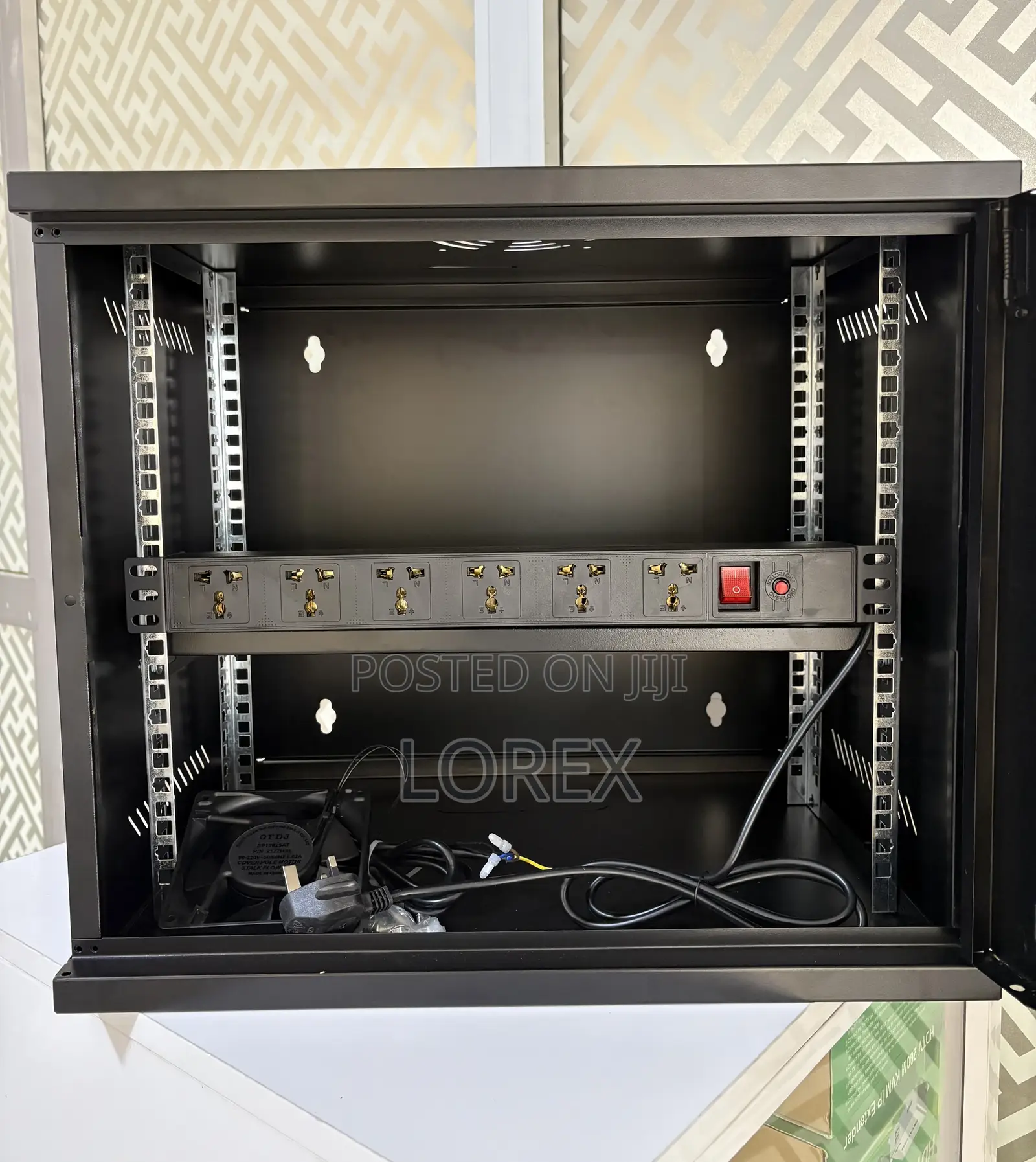 9u Rack Cabinet With Fan and Pdu 520x400x450