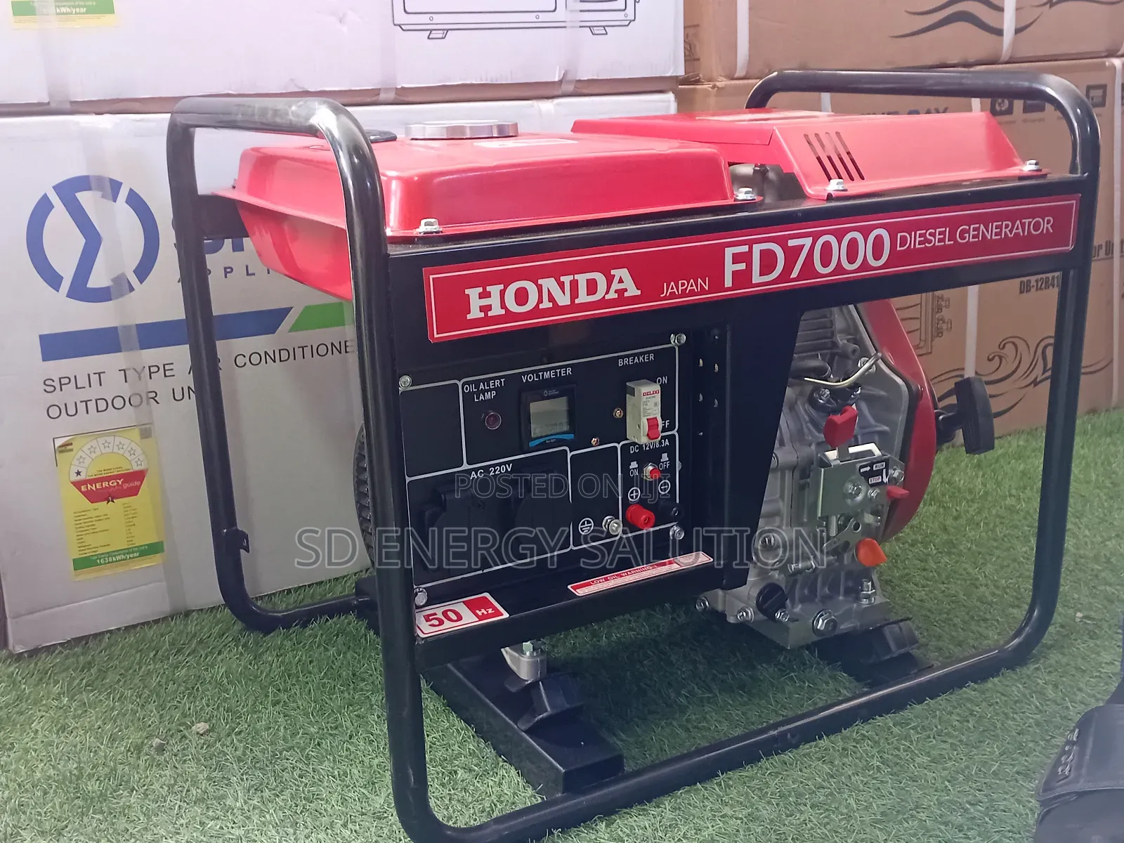 Fascinating 7.5kva Honda Generator Diesel Silent 50hz
