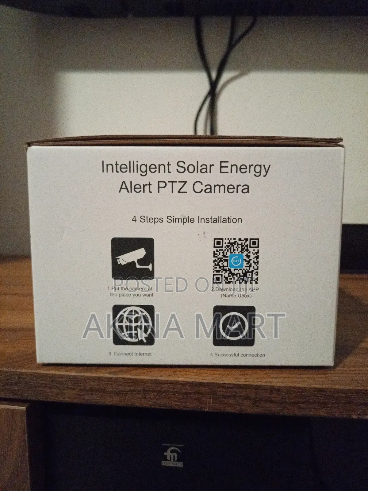 Solar PTZ Camera Single Lens Ubox App