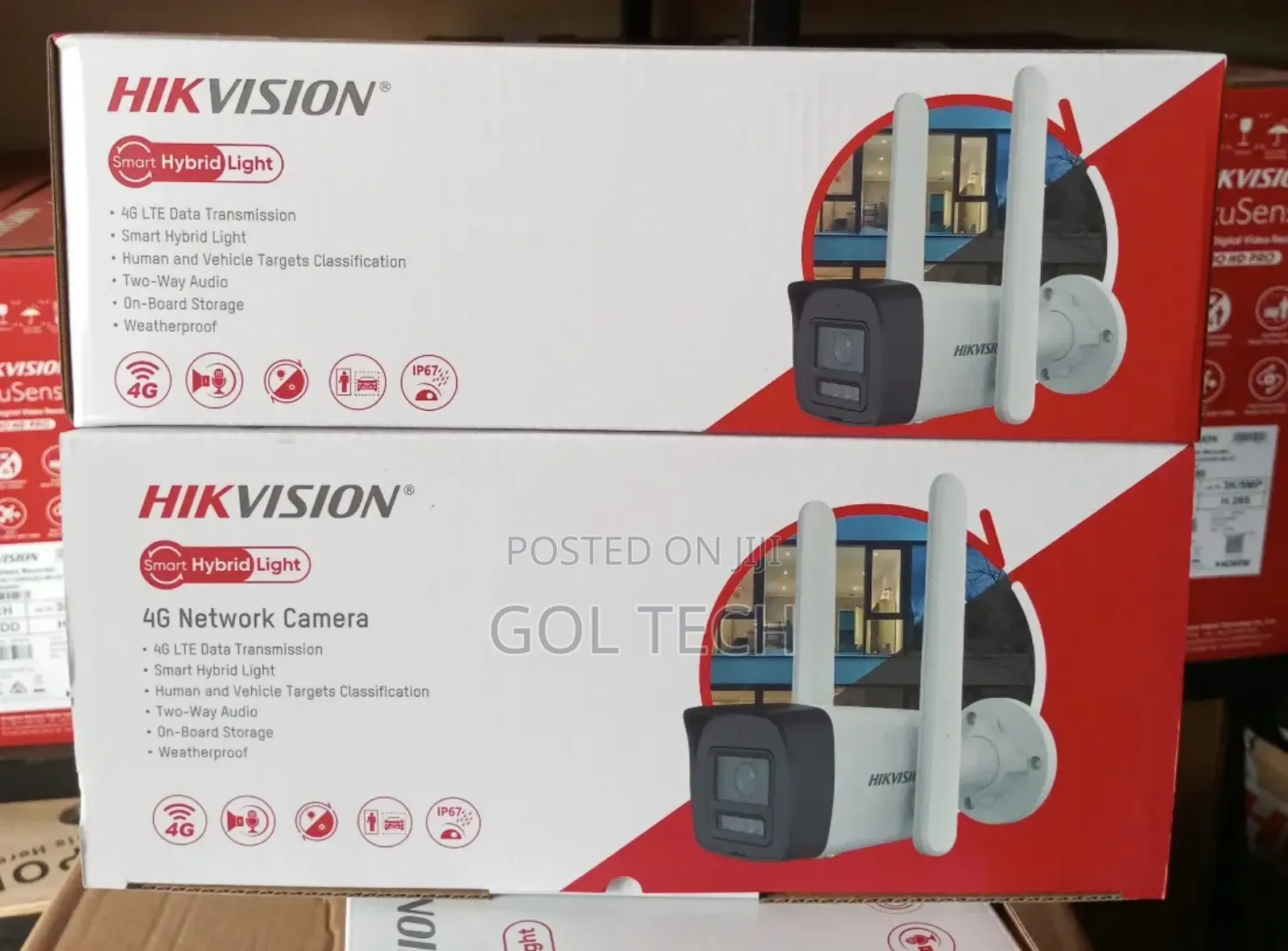 Hikvision 4g Wireless Bullet Camera With Motion Detection