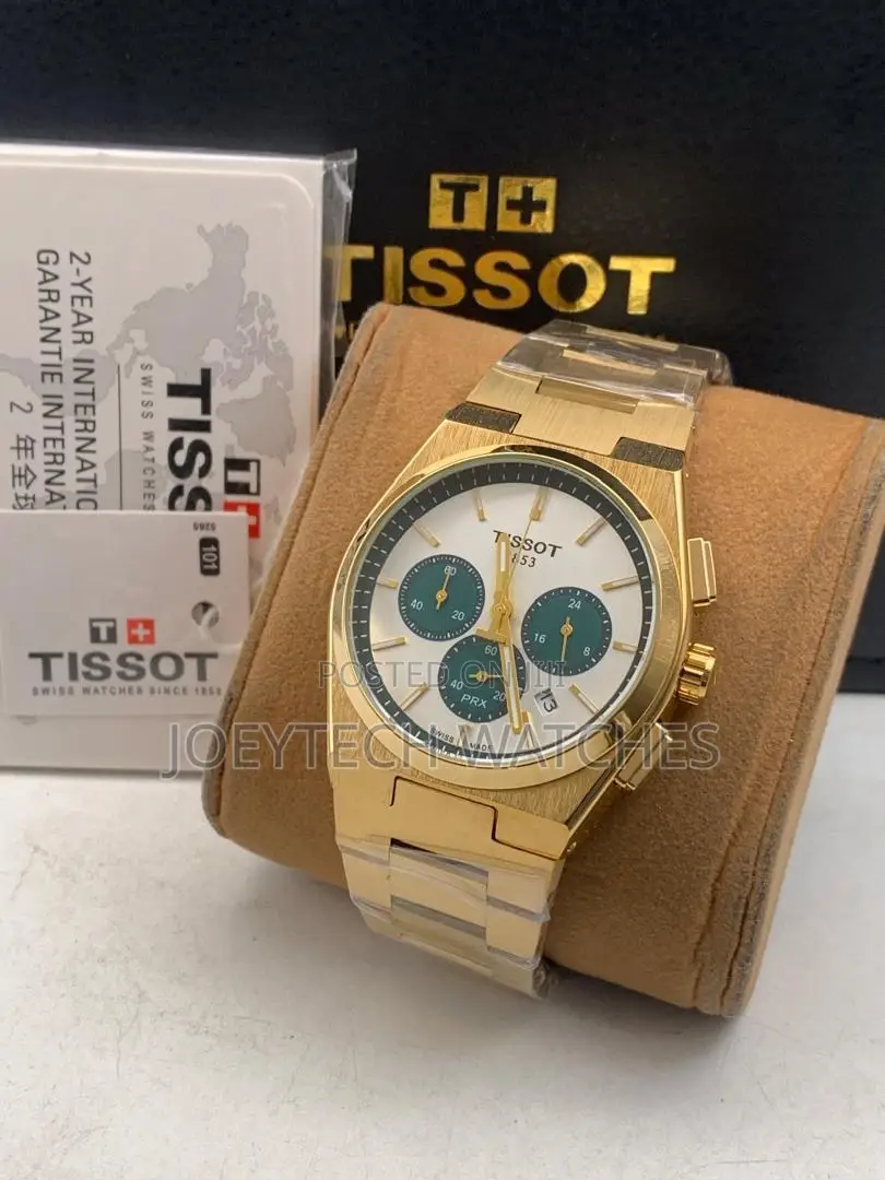 Gold Tissot Chronograph