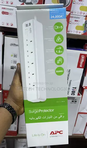 Apc 1.8m Extension Board With Surge Protector
