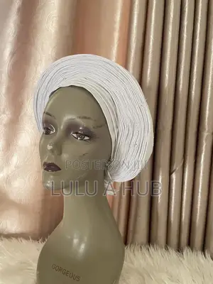 White Autogele Head Gear