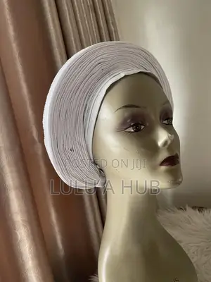 White Autogele Head Gear