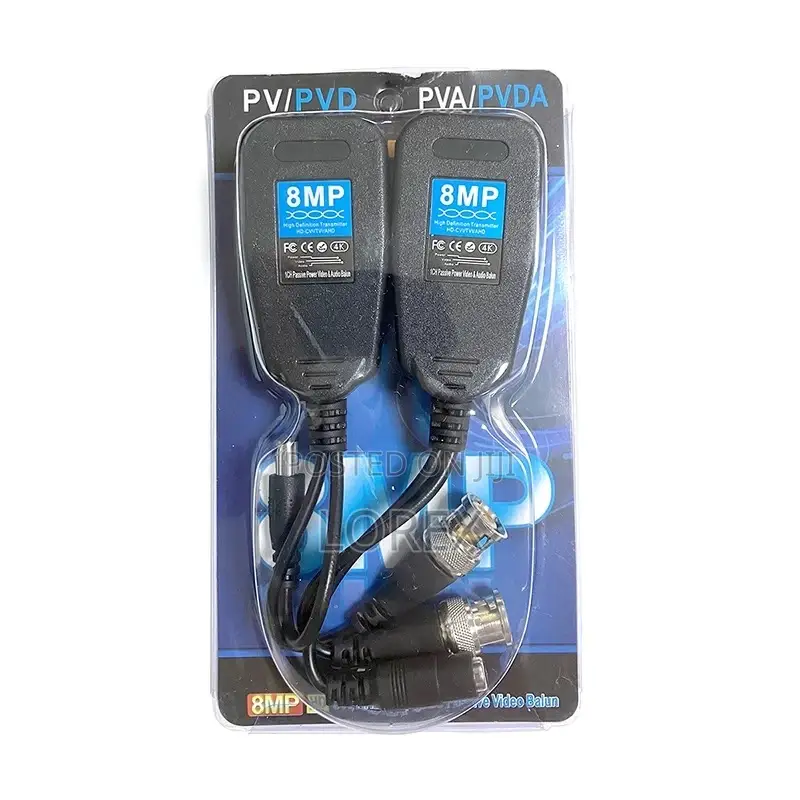 Pv Video Balun 8mp Ahd/Cvi/Tvi/CVBS