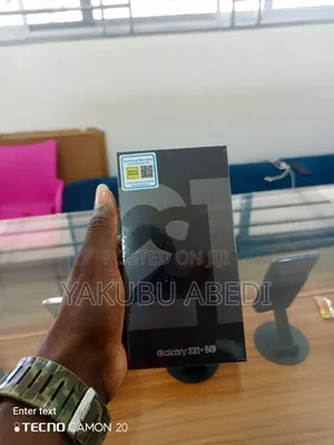 New Samsung Galaxy S21+ 5G 256 GB Black