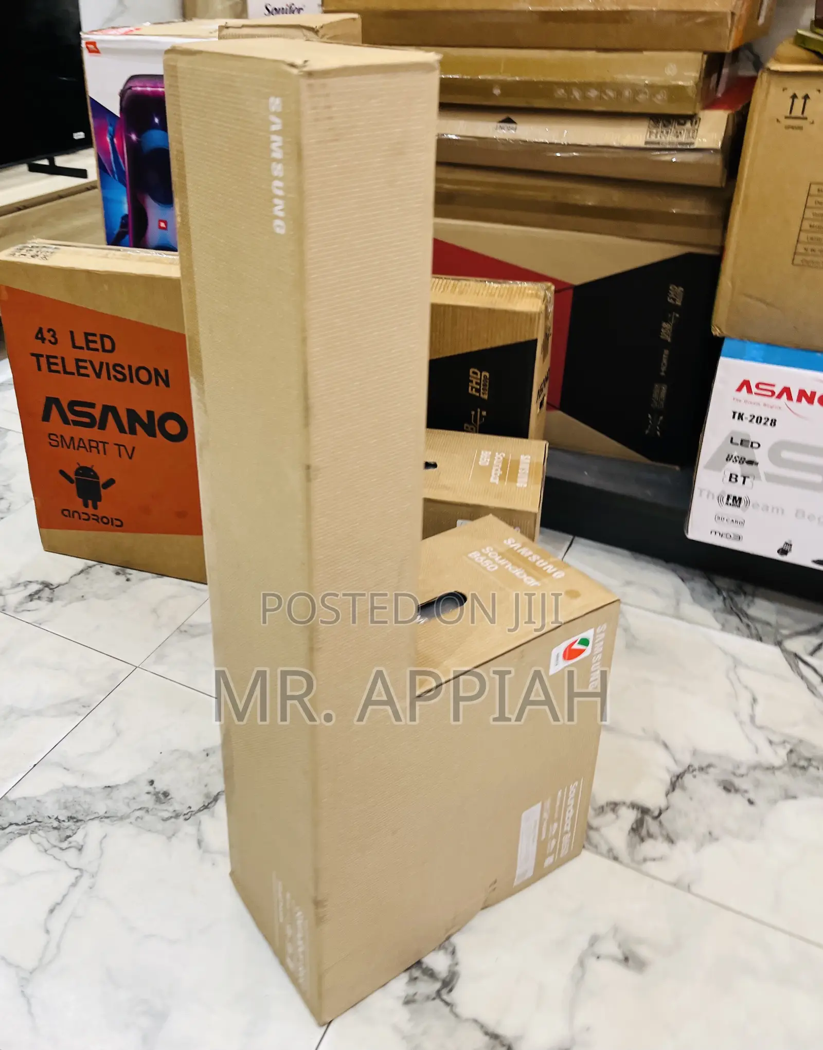 Wireless Audio Bluetooth Samsung Sound Bar(Hw650).