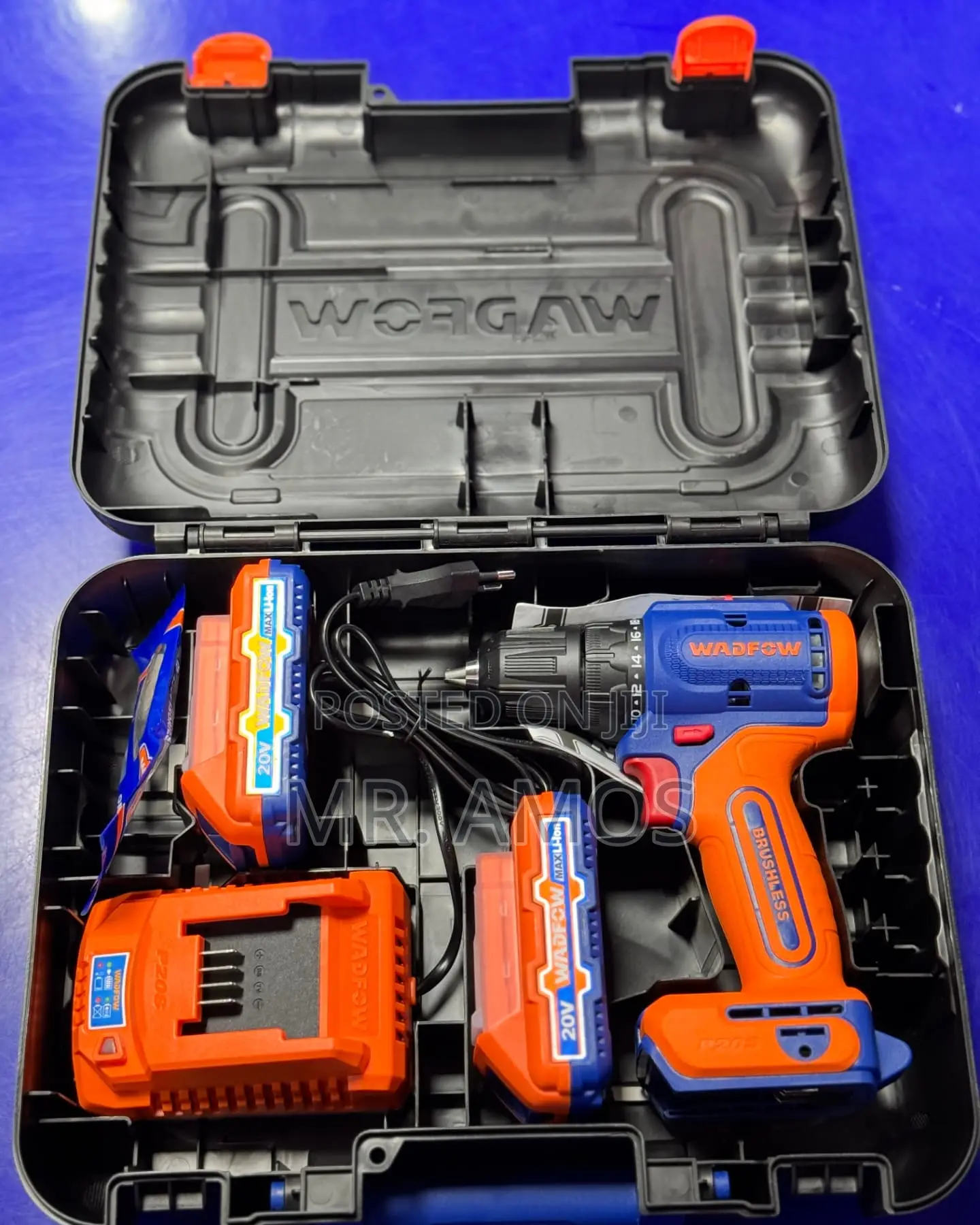 50n.M Li-Ion Brushless Cordless Drill 20v - Wcdp552