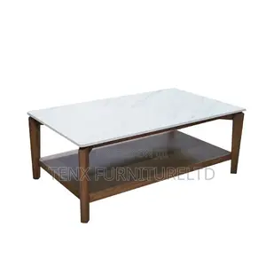 Coffee Table Trident With Shelf