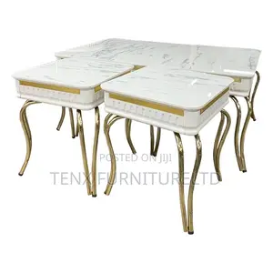 Coffee Table Buse Set (White Top)