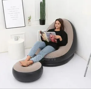 Inflatable Sofa With Stool