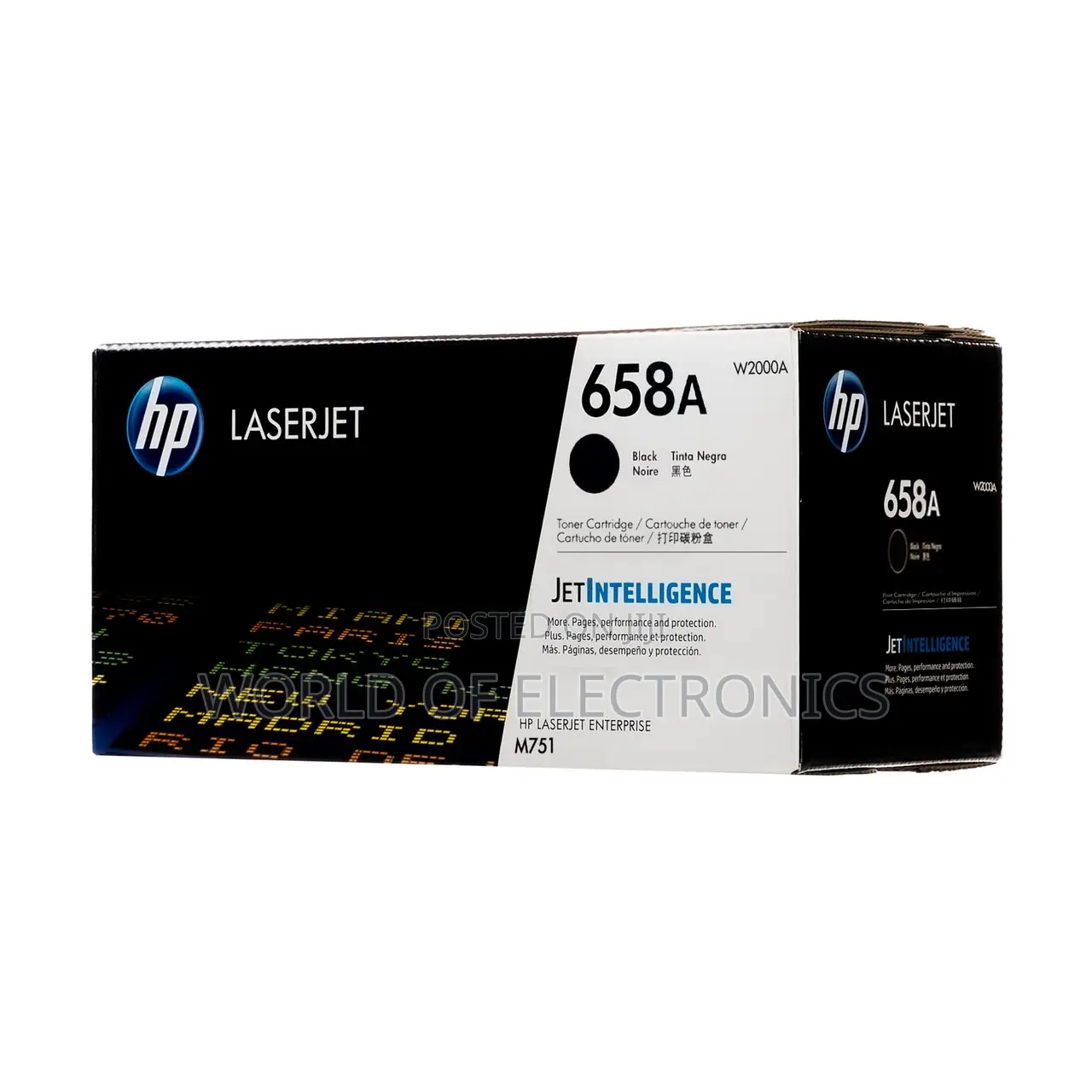 Hp Original Toner (658a) W2000a Black